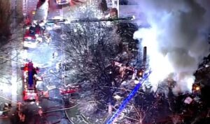 Virginia house explosion: Firefighter killed and 11 people injured, including two civilians